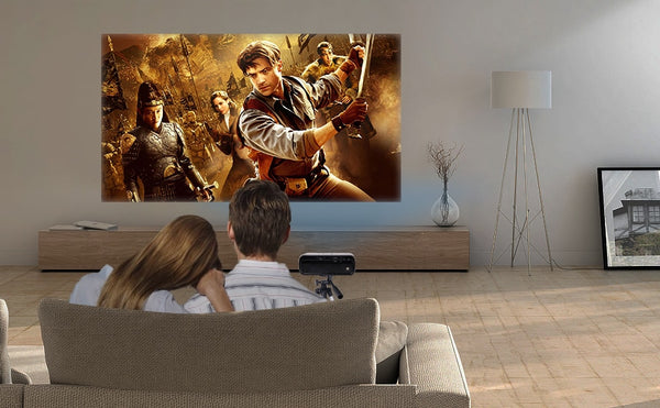 Everycom X7 Mini USB projector android GUI led beamer full hd video portable home cinema Pocket TV theatre video projector 3D compatible