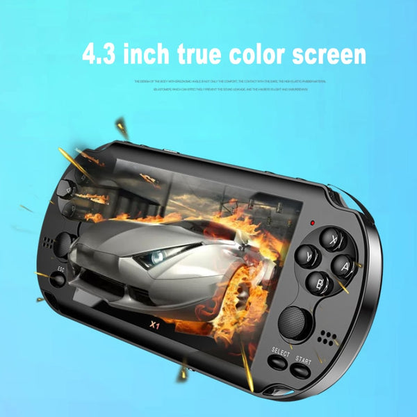 4.3'' Portable Game Handheld Game Console 4GB Memory Builtin 300 games For PSP Game Camera Video E-book