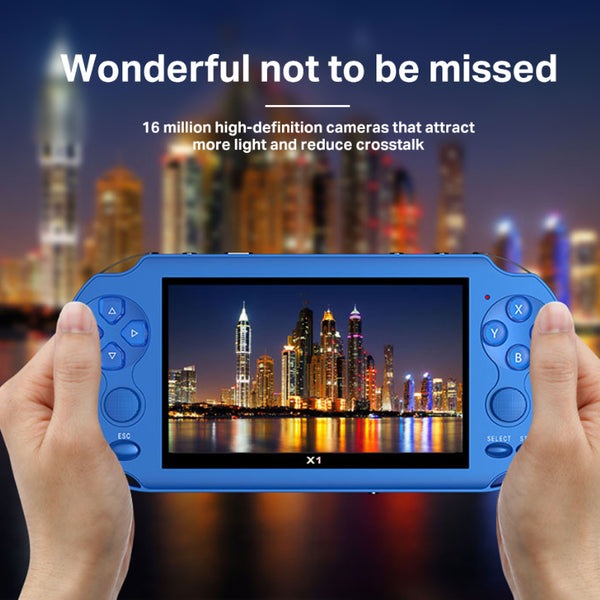 4.3'' Portable Game Handheld Game Console 4GB Memory Builtin 300 games For PSP Game Camera Video E-book
