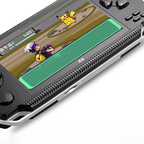 Powkiddy 4.3 Inch Retro Handheld Game Console 8Gb Portable Video Game Built-In Free Classic Games Support Photo Recording Txt