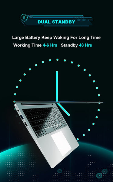 Notebook Laptop 15.6 inch 8GB RAM