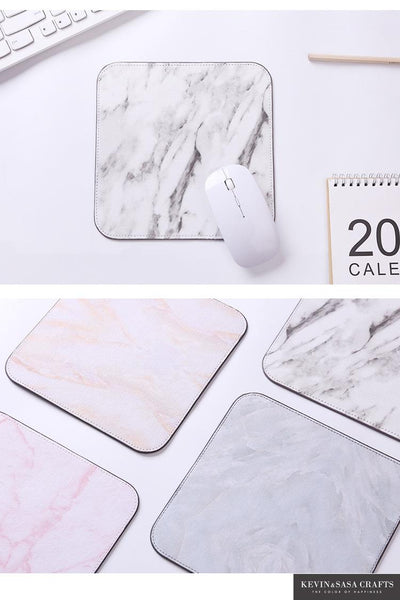 Desk Mat Marble Pattern