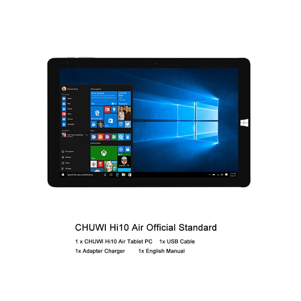 CHUWI Tablet 10.1 inch 4GB RAM 64GB Storage Windows 10 with Keyboard & Stylus Pen