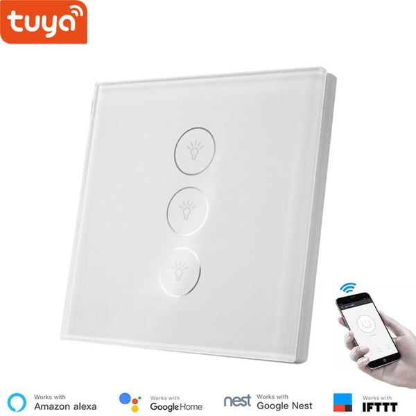 Smart light switch touch control