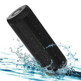 T2 Wireless Bluetooth Speakers Best Waterproof Portable Outdoor Loudspeaker Mini Column Box Speaker Design for Smartphones & Audio Devices & SD Card Slot
