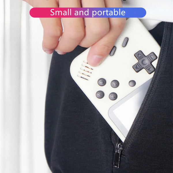 MINI portable retro handheld game 8 bit 168 Games children boy nostalgic players video game console for Child Nostalgic Player