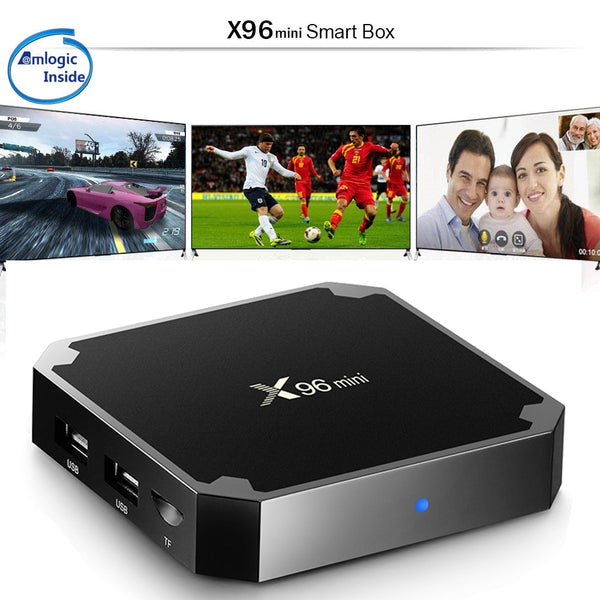 VONTAR X96 mini Android TV BOX X96mini Android 7.1 Smart TV Box 2GB 16GB Amlogic S905W Quad Core 2.4GHz WiFi Set top box 1GB8GB