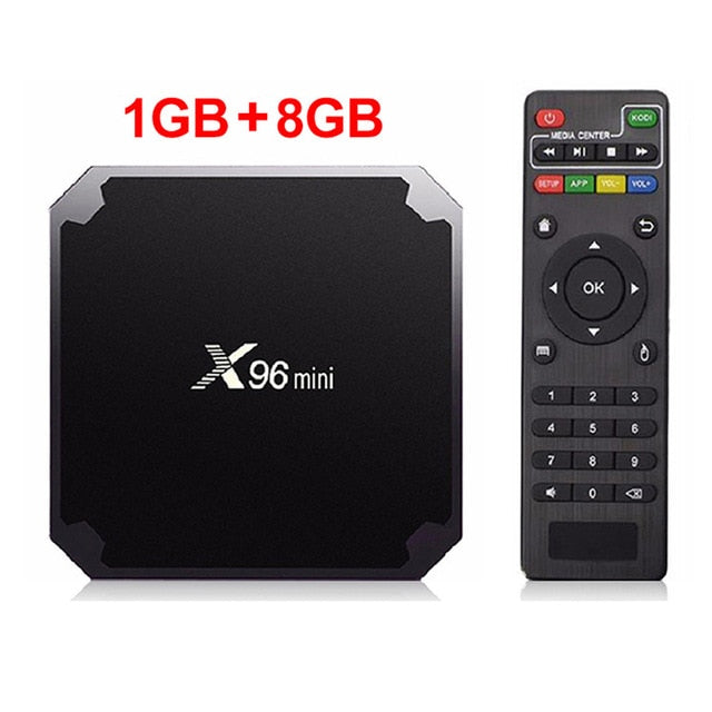 VONTAR X96 mini Android TV BOX X96mini Android 7.1 Smart TV Box 2GB 16GB Amlogic S905W Quad Core 2.4GHz WiFi Set top box 1GB8GB