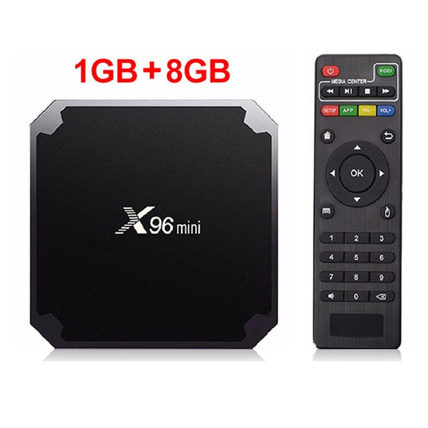 VONTAR X96 mini Android TV BOX X96mini Android 7.1 Smart TV Box 2GB 16GB Amlogic S905W Quad Core 2.4GHz WiFi Set top box 1GB8GB