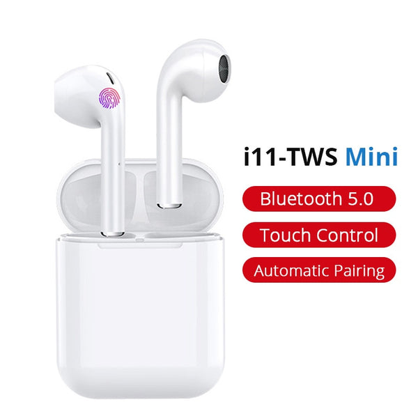 Bluetooth Earphone Wireless Headphones Portable Invisible Earbud for iPhone (compatible with all Smart Phones)