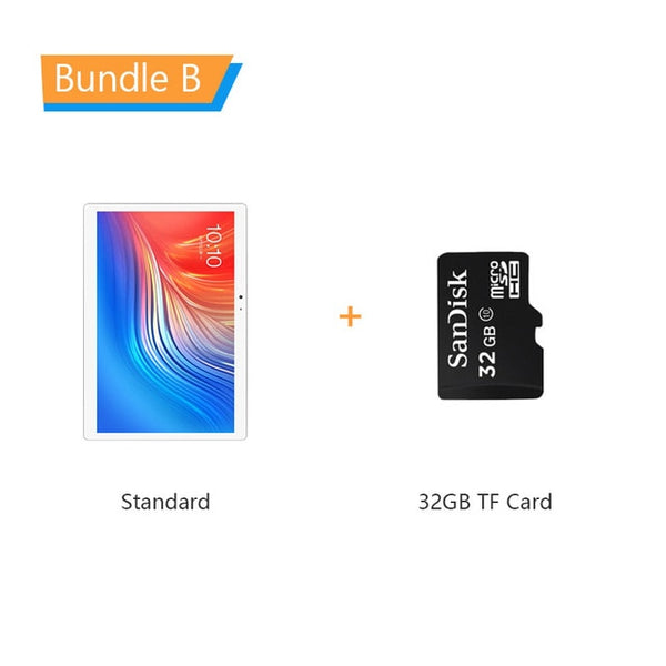 10.1 inch Tablet 4g Android 4GB RAM 64GB Storage 13MP Camera